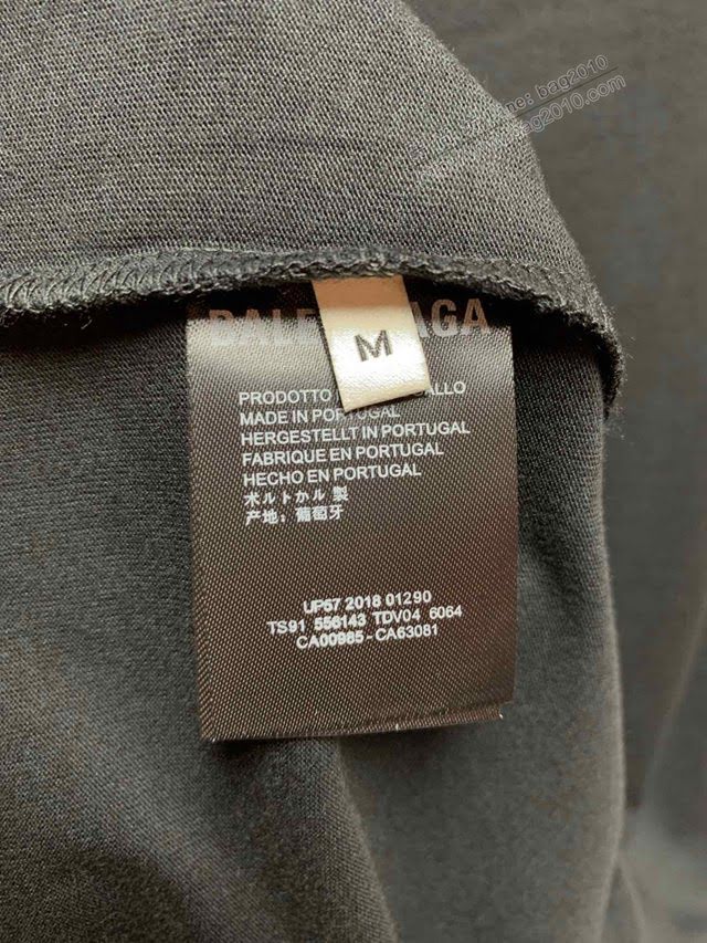 Balenciaga男T恤 2020新款 頂級版本 OS寬鬆版型 巴黎世家男短袖衣  tzy2440